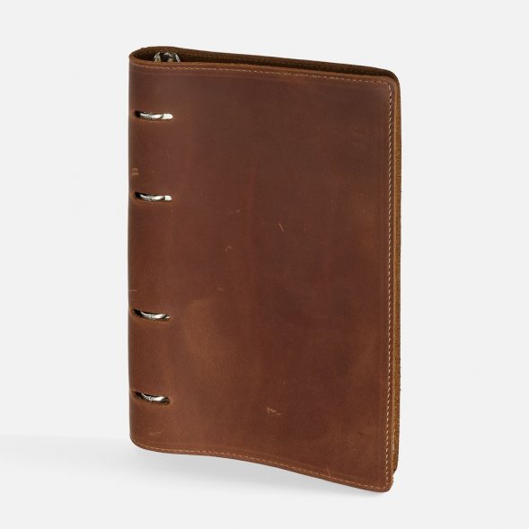 Ежедневник inStream, недатированный, коричневый 