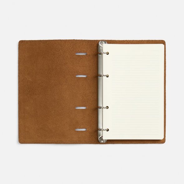 Ежедневник inStream, недатированный, коричневый 