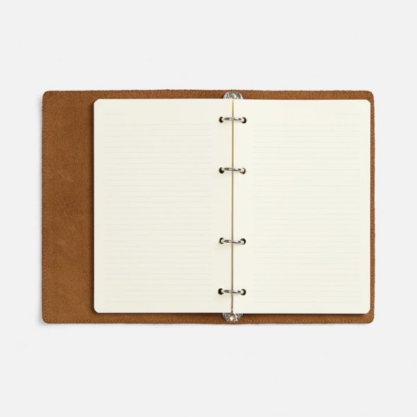 Ежедневник inStream, недатированный, коричневый 