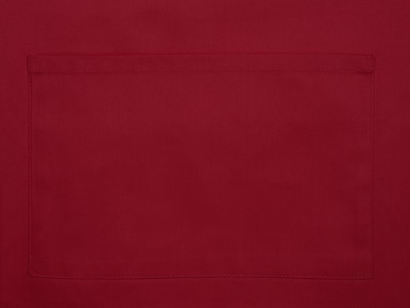 Хлопковый фартук 180gsm, бордо 
