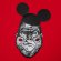 Толстовка Monkey Mouse, красная 