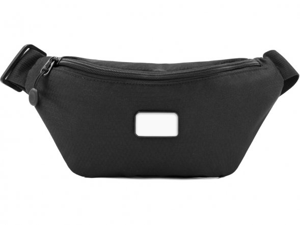 Универсальная водостойкая сумка на пояс Bumble из переработанного пластика, черный 