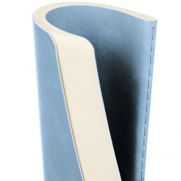 Блокнот Luba, голубой 