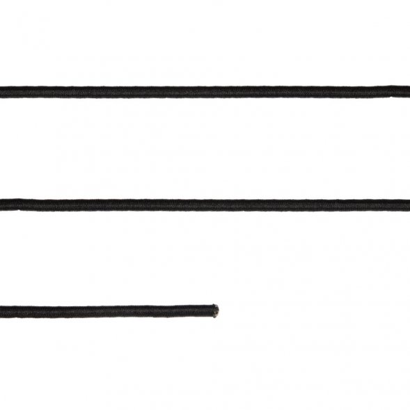 Круглая резинка Chapu L, черная, 120 см 