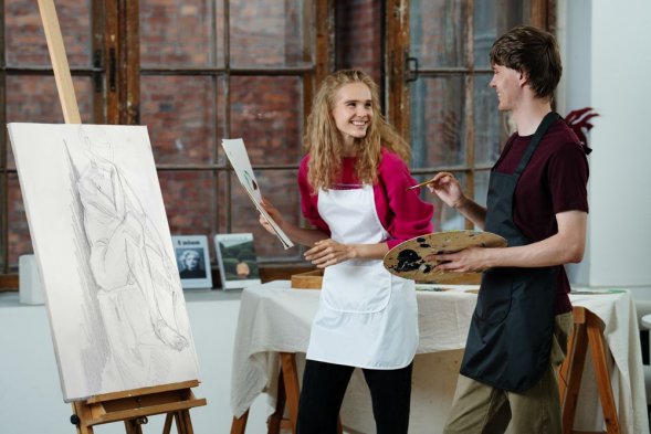 Набор Gambit с мельницей и фартуком, белый 