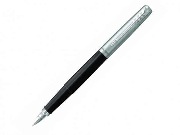 Перьевая ручка Parker Jotter, цвет ORIGINALS BLACK CT, цвет чернил синий/черный, толщина линии M, В БЛИСТЕРЕ 