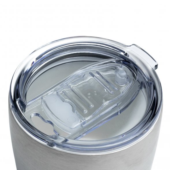 Термокружка вакуумная c керамическим покрытием Pico, серебряная 