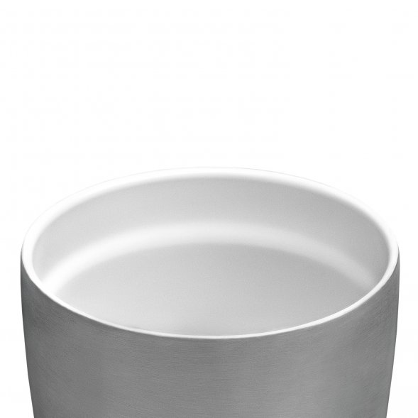 Термокружка вакуумная c керамическим покрытием Pico, серебряная 