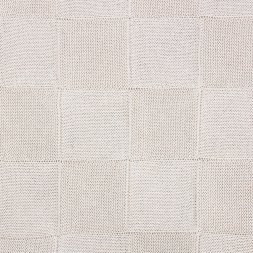 Плед Cella вязаный, бежевый (без подарочной коробки)