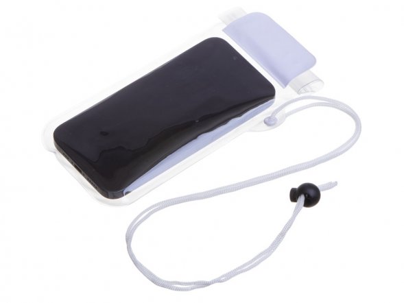 Влагостойкий чехол Repel, белый/прозрачный 