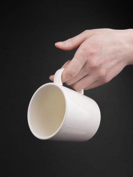 Кружка Valotti Medio, белая 