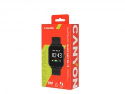 Смарт-часы со встроенным плеером Canyon SaltSW-78, черный