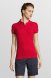Рубашка поло женская People 210, красная 