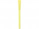 Ручка картонная с колпачком Recycled, желтый 