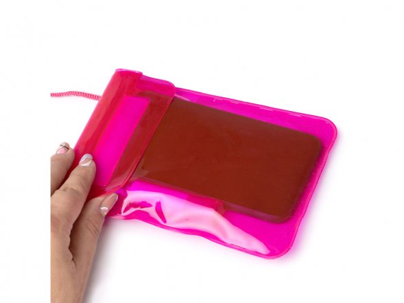 Водонепроницаемый чехол LANKA из ПВХ, фуксия 