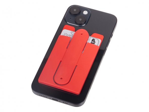 Футляр для кредитных карт Покет, красный 