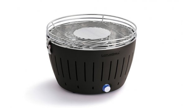 Угольный гриль Lotus Grill Classic, серый (антрацит) 