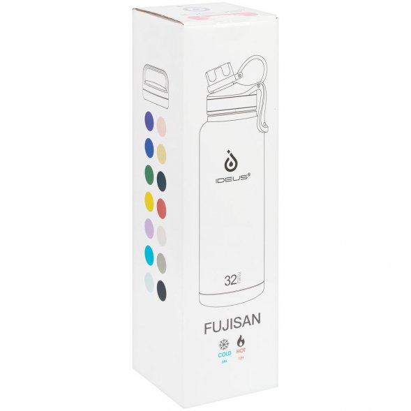 Термобутылка Fujisan XL 2.0, синяя 