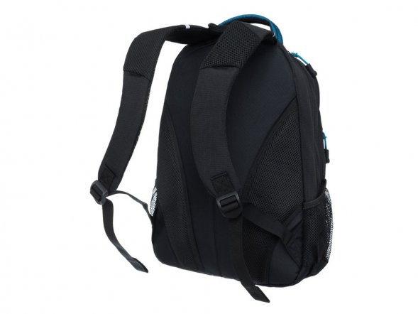 Рюкзак TORBER ROCKIT с отделением для ноутбука 15.6, чёрный/синий, нейлон, 32 х 14 х 50 см, 22л 