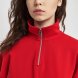 Толстовка на молнии унисекс FLOW, красная, размер 3XL/4XL 