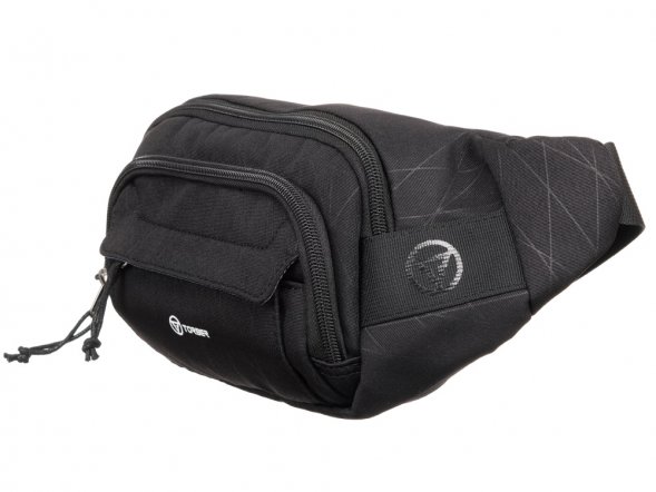 Сумка на пояс TORBER, чёрный, полиэстер 