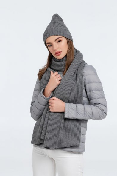 Шапка Alpine, серая 