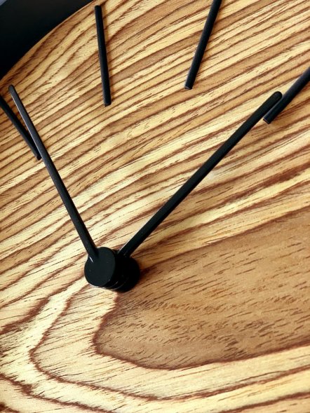 Часы настенные Largo, дуб 