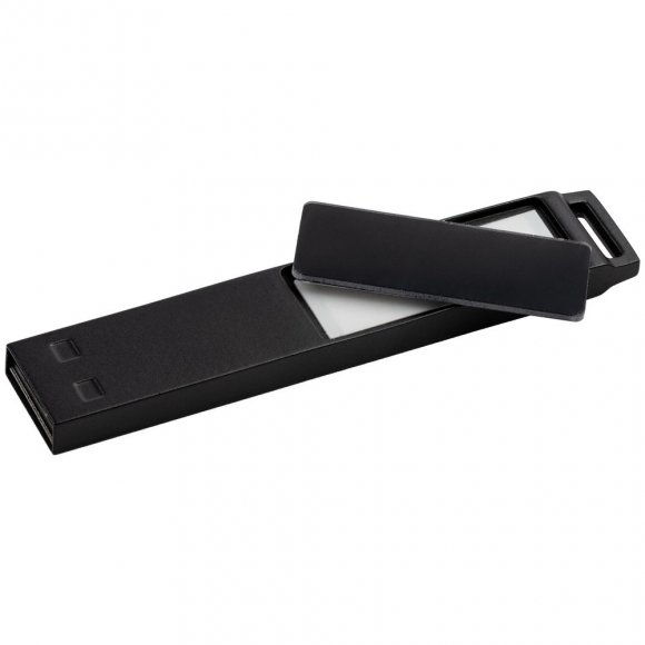 Флешка markBright Black с красной подсветкой, 32 Гб 