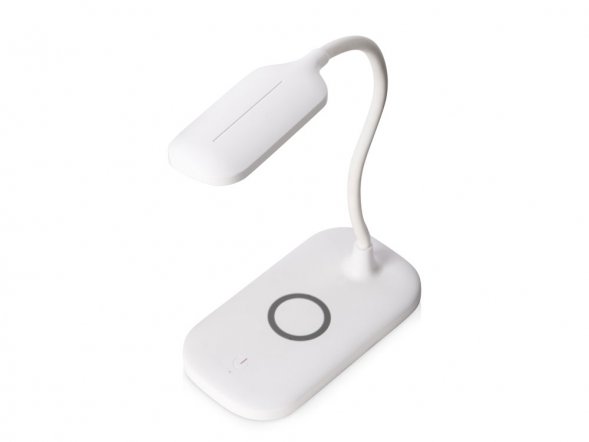 Настольный светильник с беспроводной зарядкой Nimble, 10 Вт 