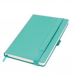Ежедневник Alpha недатированный, бирюзовый/серый