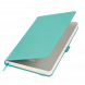 Ежедневник Alpha недатированный, бирюзовый/серый 