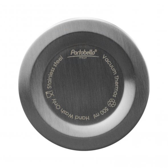 Термос Argento, серебряный 