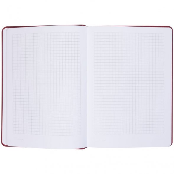 Ежедневник Termini, недатированный, темно-красный 