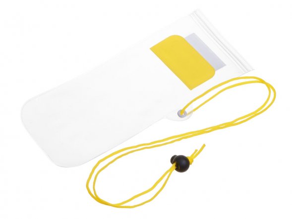 Влагостойкий чехол Repel, желтый/прозрачный 