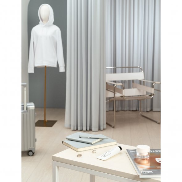 Шариковая ручка Benua, серебряная 