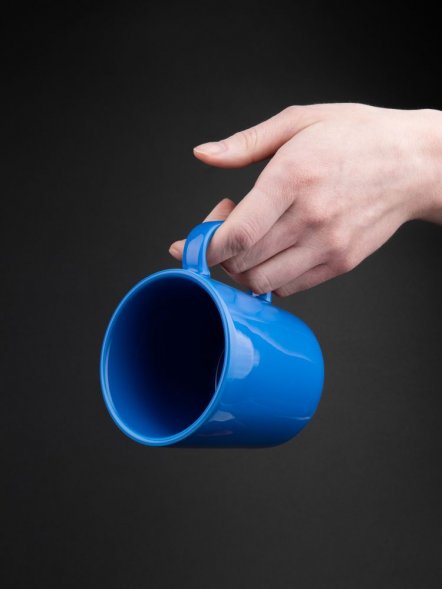 Кружка Valotti Medio, ярко-синяя 