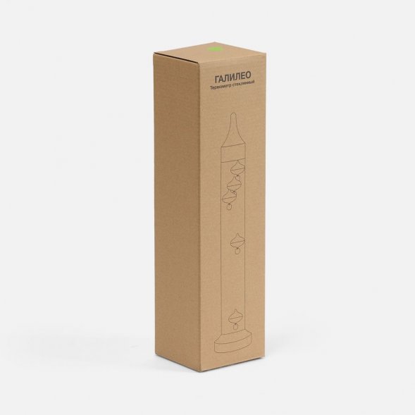 Термометр стеклянный «Галилео», зеленый 