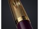 Шариковая ручка Parker 51 DELUXE PLUM GT, стержень: M, цвет чернил: black, в подарочной упаковке. 