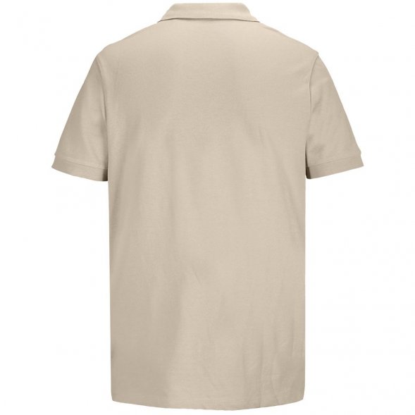 Рубашка поло унисекс Pacific, бежевая (льняная) 