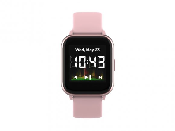 Смарт-часы со встроенным плеером Canyon SaltSW-78, розовый 