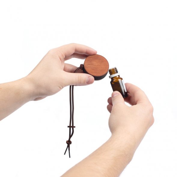 Ароматизатор в машину Sentir, коричневый, ледяной фрукт 