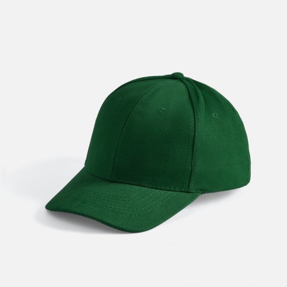 Бейсболка Buffalo, темно-зеленая 