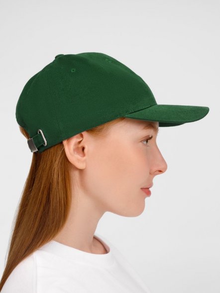 Бейсболка Buffalo, темно-зеленая 
