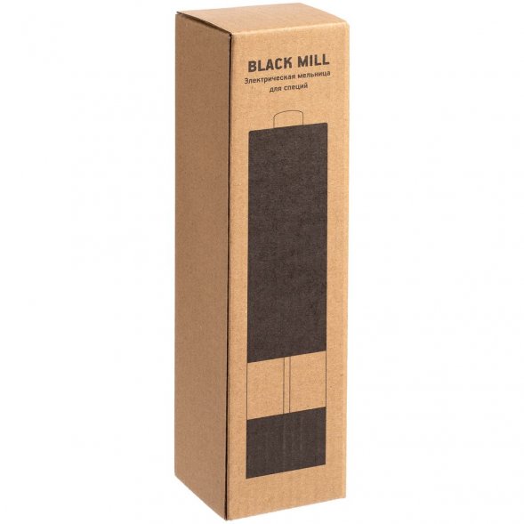 Электрическая мельница для специй Black Mill, черная 