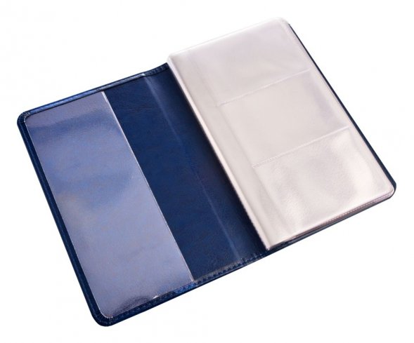 Визитница Nebraska, синяя 