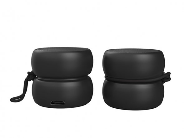 Портативная колонка TWS YoYo Mono, черный 