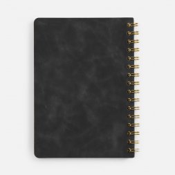 Ежедневник Spiral, недатированный, черный