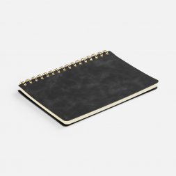 Ежедневник Spiral, недатированный, черный