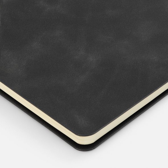 Ежедневник Spiral, недатированный, черный 