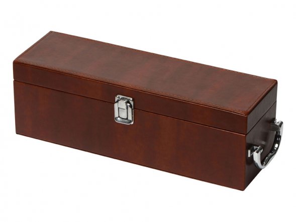 Набор аксессуаров для вина в подарочной коробке Fabrizio, коричневый (P) 